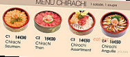 Edomae Sushi menu