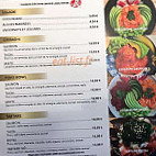QÔ Sushi menu