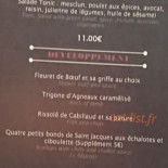 Le Mouton Blanc Carte