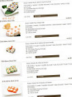Sushi Paradise menu