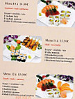 Sushis Tokyo menu