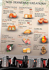 Cosmo Sushi menu
