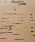 La Strada menu