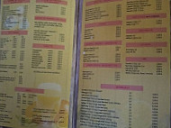 Pajaro Negro menu