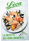 Léon De Bruxelles menu