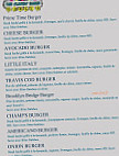 HD Diner menu
