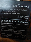 Les Frangins menu