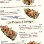 Le Catamaran Speisekarte