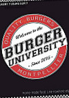 Burger University menu