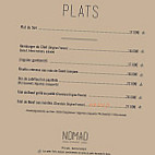 Nomad menu