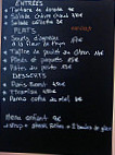 Le Café De La Colonne menu