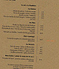 La Poudriere menu