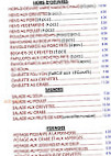 Le Phenix menu