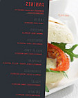 Le Club Sandwich Café menu