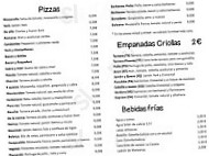 El Boliche menu