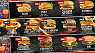 O'burger Fast Burger menu