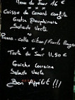Cafe De France menu