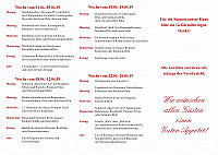 Hotel & Restaurant Landhaus Kaltenkirchen menu
