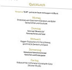 Kelterhaus menu