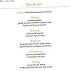 Kelterhaus menu