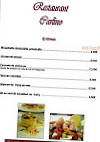 Restaurant Carlino menu