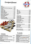 Ty Port Rhu menu