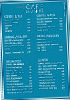 Café Bluebird menu