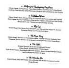 The Stone Brick Oven Kitchen menu