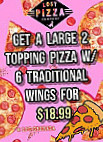 Lost Pizza Company menu