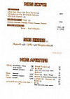 Ristorante Bassano menu