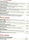 La Maison Du Revermont menu