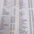 Sugar Reef Bar And Restaurant menu