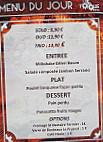 Tic Toque Bistro menu
