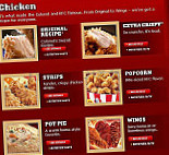 KFC/Taco Bell menu