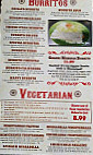 El Charrito menu