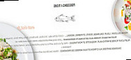 La Guérite menu