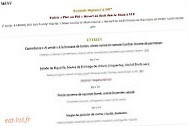 Da Bouttau - Auberge Provençale menu