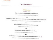 Da Bouttau - Auberge Provençale menu