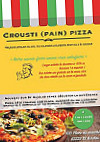 Crousti Pizza menu