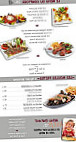 Le Comptoir menu