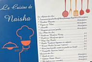 La Cuisine De Naisha menu
