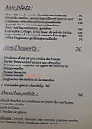 Lou Chabrot menu
