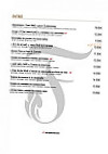 Thai Fine menu