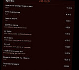 La Brasserie du Sillon menu