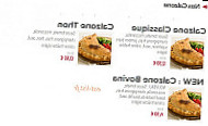 Mozz Art Pizza menu
