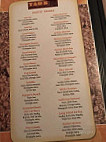 Taos Asian Cuisine menu