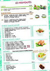 Sushi Time's menu