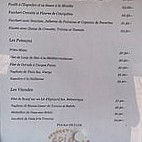 Auberge De L'epi D'or menu