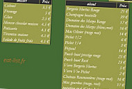L'Ombrette menu