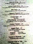 Mccorkle's menu